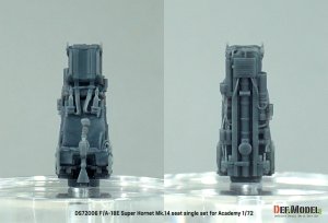 画像4: DEF.MODEL[DS72006]1/72 現用 アメリカ海軍 F/A-18Eスーパーホーネット Mk.14射出座席 単座型(アカデミー用 1個入) (4)