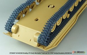 画像11: DEF.MODEL[DT35007]1/35 現用 アメリカ M2/M3ブラッドレー歩兵戦闘車 可動履帯セット 初期タイプ(タミヤ/アカデミー用) (11)