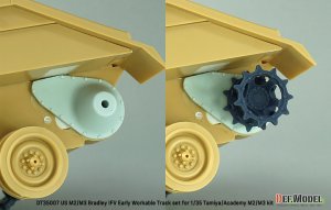 画像13: DEF.MODEL[DT35007]1/35 現用 アメリカ M2/M3ブラッドレー歩兵戦闘車 可動履帯セット 初期タイプ(タミヤ/アカデミー用) (13)