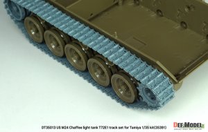 画像5: DEF.MODEL[DT35013]1/35 WWII アメリカ M24チャーフィー軽戦車 T72E1型連結可動履帯(タミヤ用) (5)