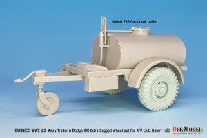 画像8: DEF.MODEL[DW30055]1/35 WWII米陸軍カーゴトレーラー&ダッジWC用自重変形タイヤセットホイール付(AFVクラブ/イタレリ) (8)