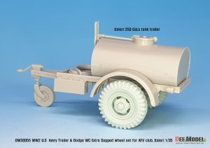 画像9: DEF.MODEL[DW30055]1/35 WWII米陸軍カーゴトレーラー&ダッジWC用自重変形タイヤセットホイール付(AFVクラブ/イタレリ) (9)