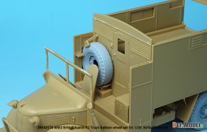 画像10: DEF.MODEL[DW30070]1/35 WWIIイギリス陸軍オースチンK2トラック用自重変形バールンタイヤセット(エアフィックス用) (10)