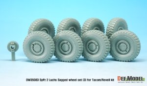 画像5: DEF.MODEL[DW35083]1/35 現用独 ルクス 8X8 装甲偵察車 自重変形タイヤ 3(ピレリ)(タコム/レベル用) (5)