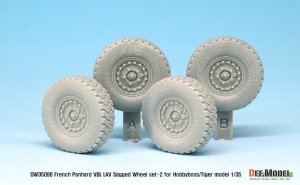 画像3: DEF.MODEL[DW35096]1/35 現用仏 パナールVBL 軽装甲機動車 自重変形タイヤ 2(ミシュラン)(タイガーモデル/ホビーボス用) (3)