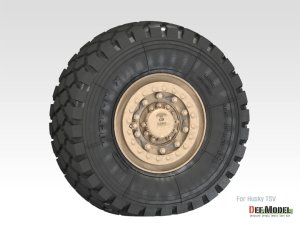 画像8: DEF.MODEL[DW35111]1/35 現用 英 ハスキーTSV 自重変形タイヤセット(モンモデル用) (8)