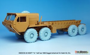 画像5: DEF.MODEL[DW35135]1/35 現用 アメリカ陸軍 M977HEMTTトラック自重変形ホイールセット ミシュランタイヤ(イタレリ用) (5)