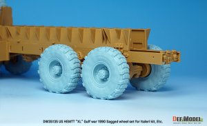 画像8: DEF.MODEL[DW35135]1/35 現用 アメリカ陸軍 M977HEMTTトラック自重変形ホイールセット ミシュランタイヤ(イタレリ用) (8)