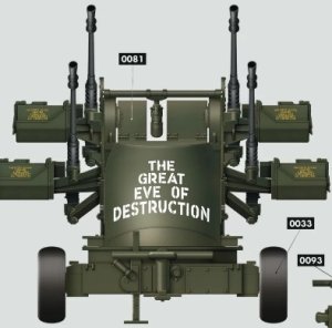 画像3: ダイナモモデルズ[DYN35DM001]1/35 M55 四連装機関銃トレーラー"2 in 1" (3)