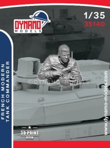 画像1: ダイナモモデルズ[DYN35140]1/35 現用 フランス 戦車長 (1)