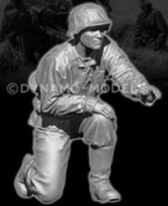 画像5: ダイナモモデルズ[DYN16033]1/16 ドイツ軍 7.5cm PAK40武装親衛隊クルー 1942年〜1944年(4体入) (5)