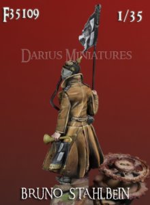 画像3: Darius Miniatures[DMF35109]1/35 Panzer 46 Post-Apokaliptic ブルーノ・シュタールバイン (3)