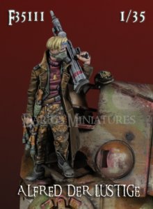 画像1: Darius Miniatures[DMF35111]1/35 Panzer 46 Post-Apokaliptic アルフレッド・デア・ルスティゲ (1)