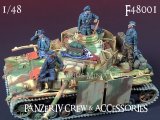 Darius Miniatures[DMF48002]1/48 WWII ドイツ戦車兵セット＃1(2体入