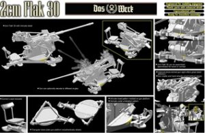 画像2: ダス・ヴェルク[USCDW35040]1/35 ドイツ軍 2cm Flak 30 高射砲 (2)