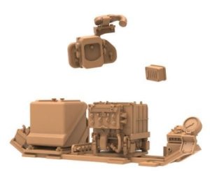 画像4: ダス・ヴェルク[USCDW35045]1/35 クーリエワーゲン タイプ181"ブルーライトバージョン" (4)
