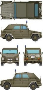 画像7: ダス・ヴェルク[USCDW35045]1/35 クーリエワーゲン タイプ181"ブルーライトバージョン" (7)