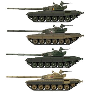 画像2: ダス・ヴェルク[USCDW35032]1/35 T-72M  (3 in 1) (2)