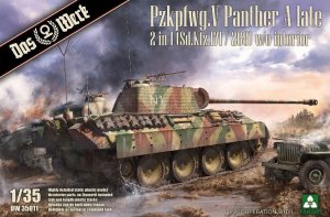 画像1: ダス・ヴェルク[USCDW35011]1/35 ドイツ V号戦車 パンターA型 後期型 (インテリア&ツィンメリット無し) (1)