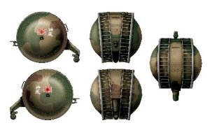 画像5: ダス・ヴェルク[USCDW35015]1/35 ドイツ クーゲルパンツァー2キットセット (5)