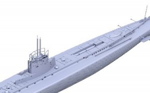 画像3: ダス・ヴェルク[USCDW72001]1/72 WW.I ドイツ Uボート SM U9 (3)