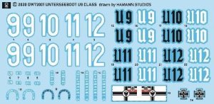 画像6: ダス・ヴェルク[USCDW72001]1/72 WW.I ドイツ Uボート SM U9 (6)