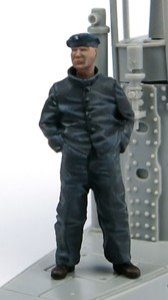 画像2: ダス・ヴェルク[USCDWF012]1/72 WW.I ドイツ Uボート SM U9用 甲板クルーフィギュアセット (3体) (2)