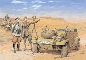 画像1: ドラゴンモデル[DR6364]1/35WW.II ドイツアフリカ軍団 キューベルワーゲン (1)