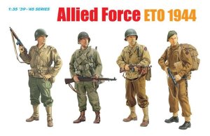 画像1: ドラゴンモデル[DR6653]1/35 WW.II アメリカ&イギリス軍兵士 ノルマンディ上陸作戦 1944 (1)