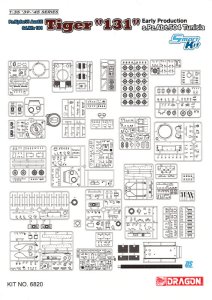 画像3: ドラゴンモデル[DR6820]1/35 WW.II ドイツ軍 重戦車 ティーガーI 第504重戦車大隊 " 131 " チュニジア (3)