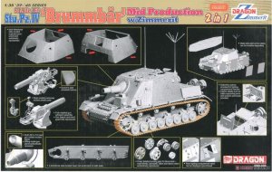 画像2: サイバーホビー[CH6500]1/35　WW.II ドイツ軍 IV号突撃戦車 "ブルムベア" 中期型 w/ツィメリットコーティング (2)
