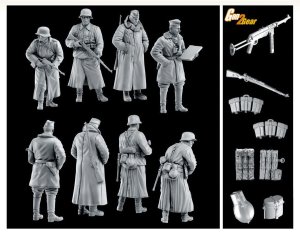 画像2: ドラゴンモデル[DR6735]1/35 WW.II ドイツ軍 冬季装備兵士フィギュアセット タイフーン作戦 "モスクワへの攻略戦" 1941 (2)