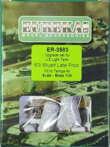 画像1: EUREKA XXL[ER-3583]1/35 WWII アメリカ M3スチュアート軽戦車(後期型) アップグレードセット(タミヤ用) (1)