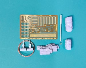 画像2: EUREKA XXL[ER-3584]1/35 WWII アメリカ M5A1スチュアート軽戦車(初期型) アップグレードセット(AFVクラブ用) (2)