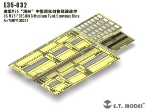 画像2: E.T.MODEL[E35-032]米 M26 パーシング中戦車雑具箱 (2)