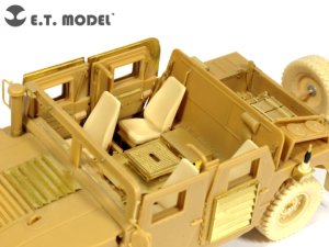 画像4: E.T.MODEL[E35-076]米 M1114 ハンヴィー ハイバックシート (4)