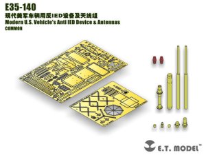 画像2: E.T.MODEL[E35-140]現用米 車両用対IED装置&アンテナセット (2)