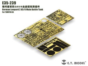 画像3: E.T.MODEL[E35-239]独 レオパルト2 A5/6 (3)