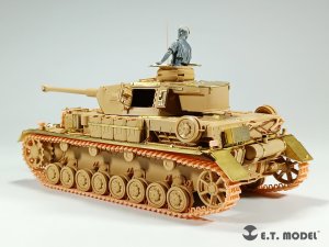 画像3: E.T.MODEL[E35-308]1/35 WWII ドイツIV号戦車G型 初期生産車ディテールアップパーツセット(タミヤ用) (3)