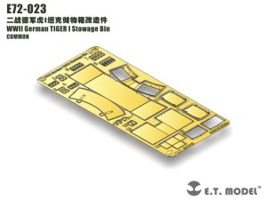 画像2: E.T.MODEL[E72-023]WWII独 ティーガーI ゲペックカステン (2)