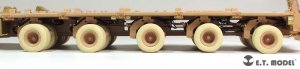 画像2: E.T.MODEL[ER35-042]現用米 M1000 トレーラー 自重変形タイヤ (2)