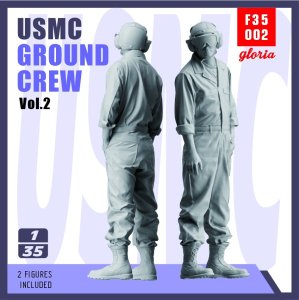 画像2: E.T.MODEL[F35002]1/35 現用 アメリカ海兵隊 グランドクルー タイプ2 (2)