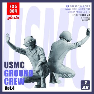 画像1: E.T.MODEL[F35004]1/35 現用 アメリカ海兵隊 グランドクルー タイプ4 (1)