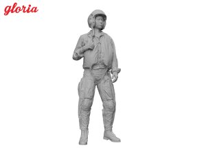 画像8: E.T.MODEL[F48007]1/48 現用 中国人民解放軍海軍 '70-'90年代の戦闘機パイロット (8)