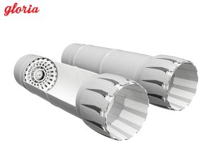 画像2: E.T.MODEL[GR32010A]1/32 現用 アメリカ F-14B/Dトムキャット F110-GE-400排気ノズル&アフターバーナーセット 開状態(タミヤ用) (2)