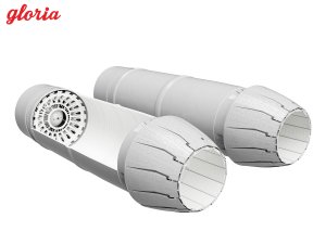 画像2: E.T.MODEL[GR32010B]1/32 現用 アメリカ F-14B/Dトムキャット F110-GE-400排気ノズル&アフターバーナーセット 閉状態(タミヤ用) (2)