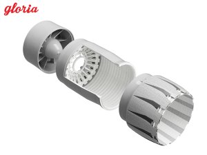 画像3: E.T.MODEL[GR32012A]1/32 現用 アメリカ F-16CJファイティングファルコン F110-GE排気ノズル&アフターバーナー 開状態(タミヤ用) (3)