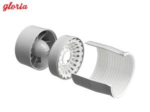 画像4: E.T.MODEL[GR32012A]1/32 現用 アメリカ F-16CJファイティングファルコン F110-GE排気ノズル&アフターバーナー 開状態(タミヤ用) (4)