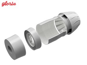 画像2: E.T.MODEL[GR32012B]1/32 現用 アメリカ F-16CJファイティングファルコン F110-GE排気ノズル&アフターバーナー 閉状態(タミヤ用) (2)