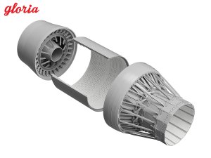 画像6: E.T.MODEL[GR32015B]1/32 現用 アメリカ F-15イーグル F100-PW排気ノズル&アフターバーナーセット 閉状態(タミヤ用) (6)